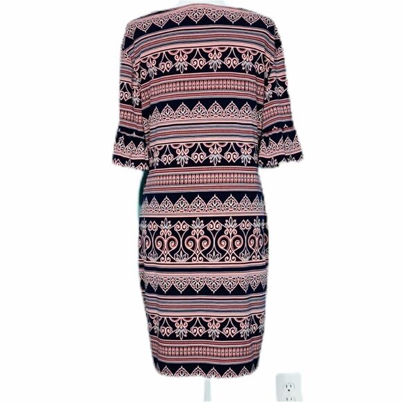 New York & Company Boho Tunic Ruffle Sleeve Dress - Picture 7 of 11